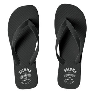 Paloma Personalisiert Name Geburtstagsgeschenk Flip Flops