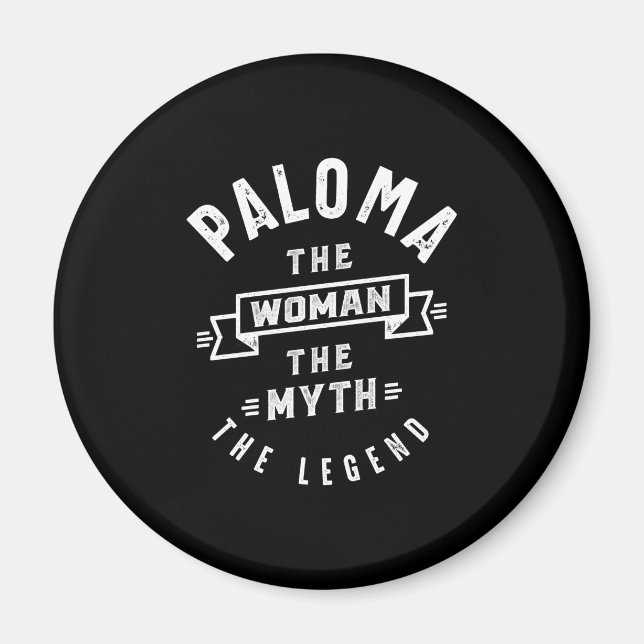 Paloma Personalisiert Name Geburtstagsgeschenk Magnet (Vorne)