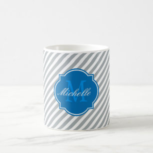 Paloma Stripes Monogramm-Tasse Tasse