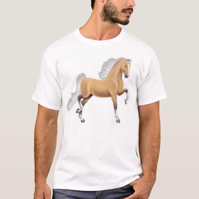Palomino-Amerikaner Saddlebred PferdeT - Shirt