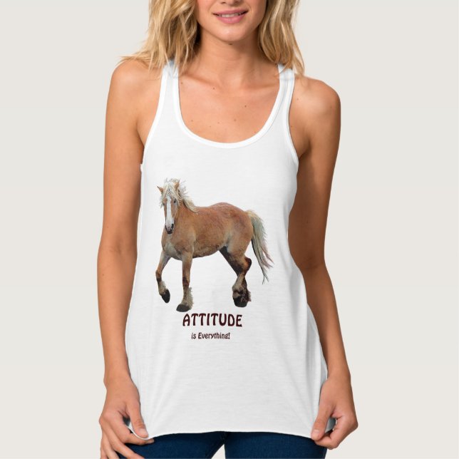 Palomino Bekleidung für Pferdeliebhaber Tank Top (Vorderseite)
