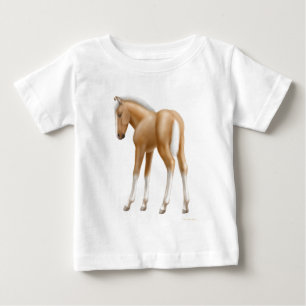 Palomino-Fohlen-Säuglings-T - Shirt