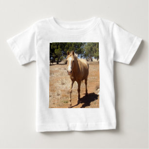 Palomino Horse Gruß, Baby T-shirt