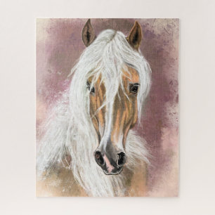 Palomino Horse Jigsaw Puzzle - Malerei