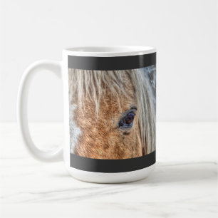 Palomino Horse's Eye Foto Trinken Tasse