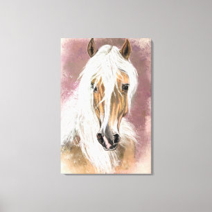 Palomino-Pferd Leinwanddruck