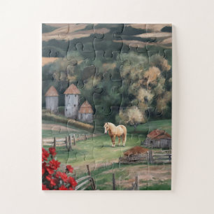 Palomino Pferd, Reitpferd Puzzle