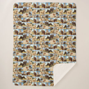 Palomino Pferde Collarge, Sherpadecke
