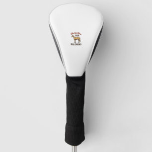 Palomino-Pferdeliebhaber Vintage-Stich T-Shirt_1 Golf Headcover