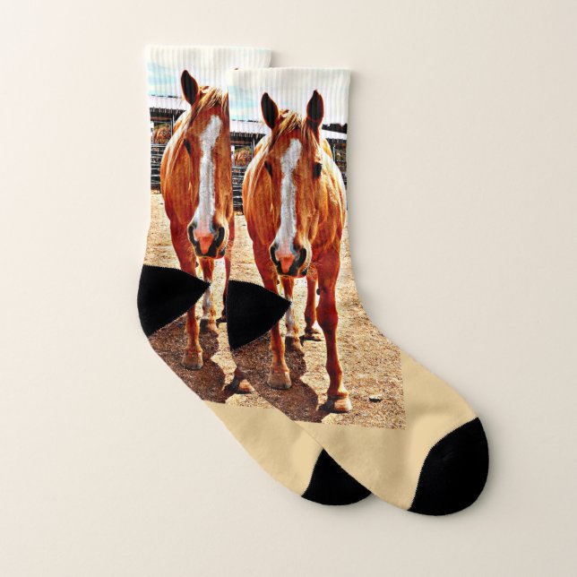 Palomino-Pferdesocken Socken (Paar)