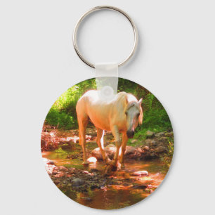 Palomino Quarter Horse Schlüsselanhänger