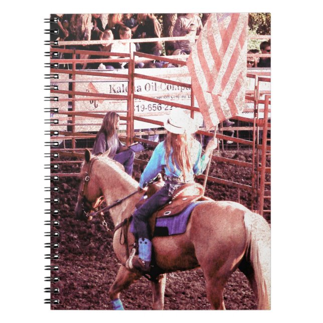 Palomino Rodeo Notizblock (Vorderseite)