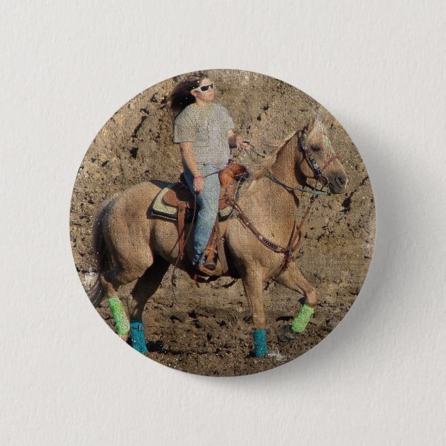 Palomino Rodeo Rodeo Button (Vorderseite)
