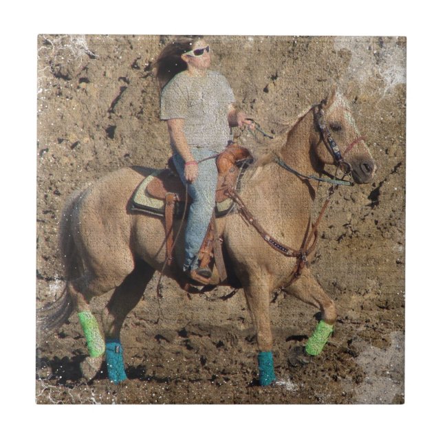 Palomino Rodeo Rodeo Fliese (Vorderseite)