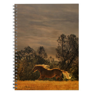 Palomino Running Horning Notebook Notizblock
