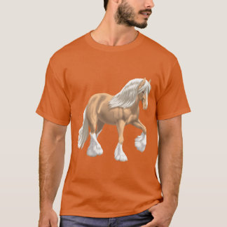 Palomino Sinti und Roma Vanner Irish Cob Draft Hor T-Shirt
