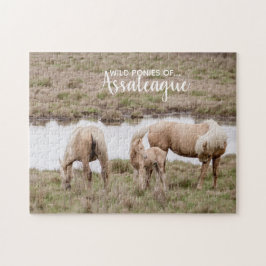 Palomino Wild Ponies of Assateague Puzzle