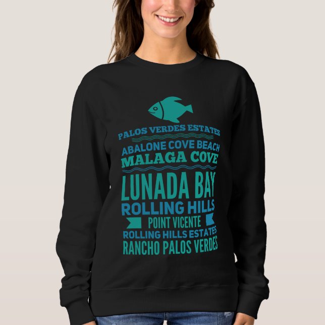 Palos Verdes Fisch Sweatshirt (Vorderseite)