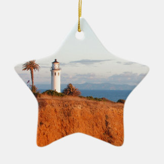 Palos Verdes Leuchtturm Keramikornament
