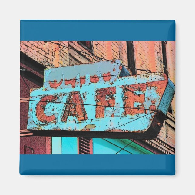 Palouse Cafe Magnet (Vorne)