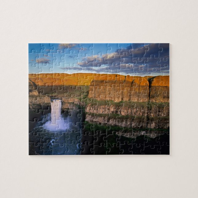 Palouse Falls in Washington Puzzle (Horizontal)