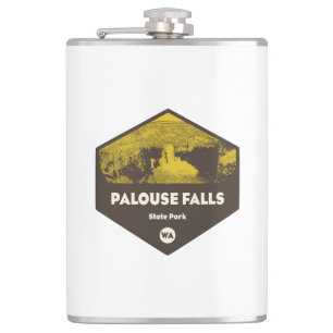 Palouse Falls Staat Park Washington Flachmann