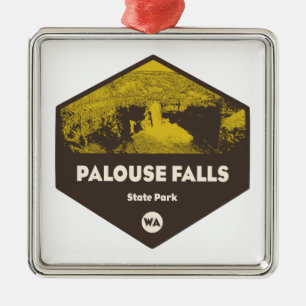 Palouse Falls Staat Park Washington Ornament Aus Metall