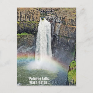Palouse Falls Staat Park, Washington Postkarte