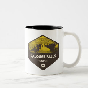 Palouse Falls Staat Park Washington Zweifarbige Tasse