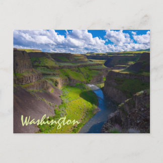 Palouse River Canyon Washington Staat Postkarte