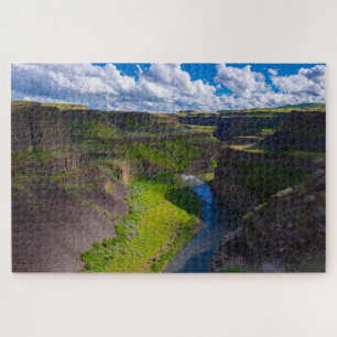 Palouse River Canyon Washington Staat Schwierigkei Puzzle