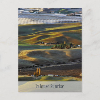 Palouse Sunrise Postkarte