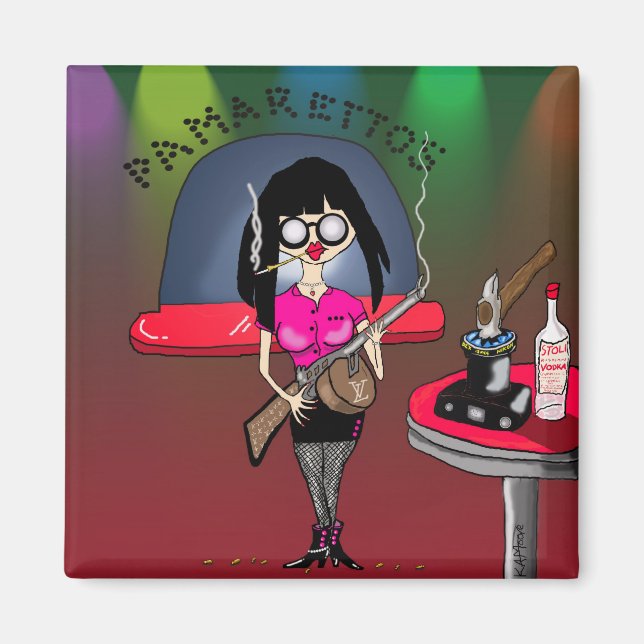 Pam-Pam La Rue Magnet (Vorne)