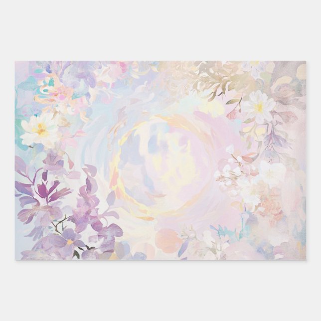 Pamela Elegant Geschenke Wrap Sheets Geschenkpapier Set (Vorderseite)