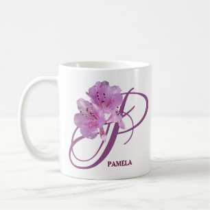 Pamela hübsch rosa Rosa Blütenblüte Kaffeetasse