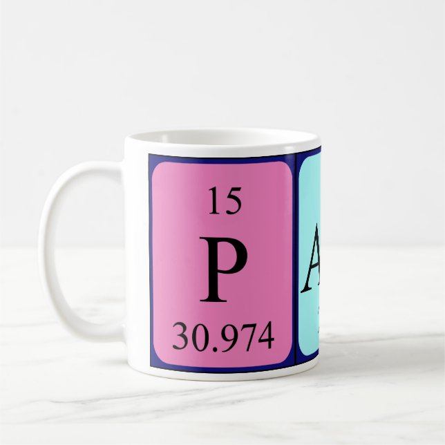 Pami Periodenname Tasse (Links)