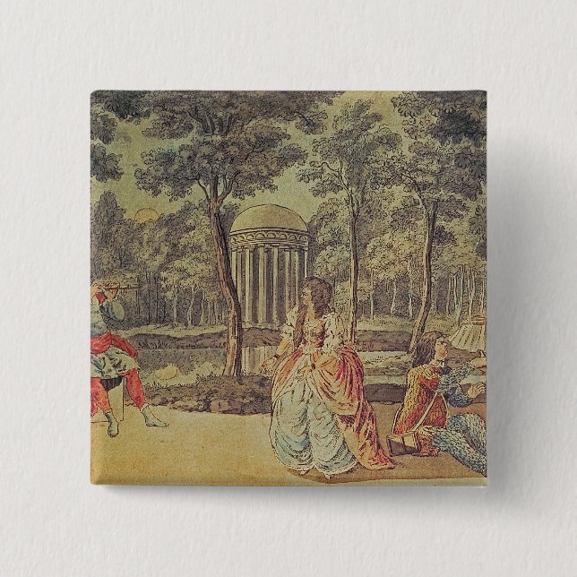 Pamina! Sie sind hier! Guter Gott! , Tat II Button (Vorderseite)