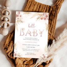 Pampas Gras Baby Shower
