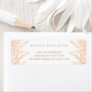 Pampas-Gras, das neutrale Aquarell-Art Wedding ist