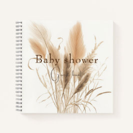 Pampas Grass Baby Duschmassage Buch