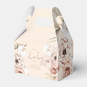 Pampas Grass Boho Bohemisch Baby Dusche Geschenkschachtel