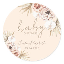 Pampas Grass Boho Bohemisch Baby Dusche