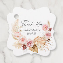 Pampas grass boho florale Aquarell Gastgeschenk Ho