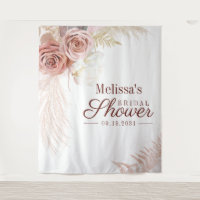 Pampas Grass Brautparty Foto Stand Hintergrund