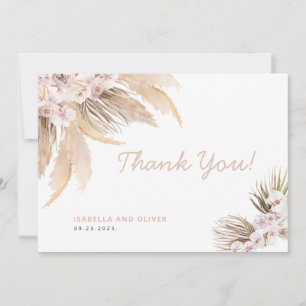 Pampas Grass Danke, dass du beige Karten hast