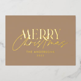 Pampas grass eucalyptus moody modern terracotta fo folien feiertagskarte