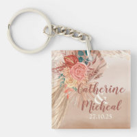 Pampas Grass Floral Terracotta Boho Chic Wedding