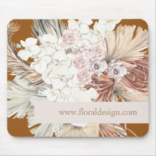 Pampas Grass Floral Tropischer Jungle Mousepad