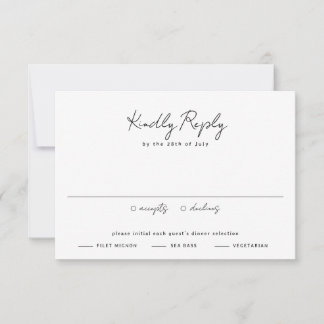 Pampas Grass Neutrale Wüste Landschaft Boho Weddin RSVP Karte