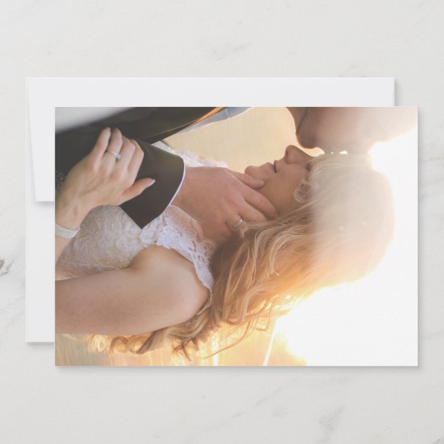 Pampas Grass Save the Date (Rückseite)